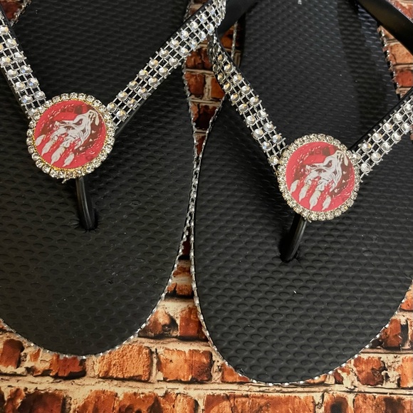 Georgia bulldog flip flops - Picture 1 of 1